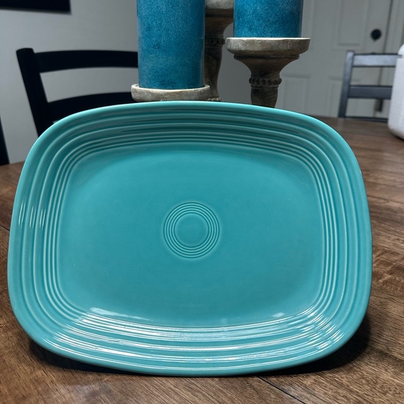 Fiesta Other - NWT Fiesta 12” Large Turquoise Rectangular Platter